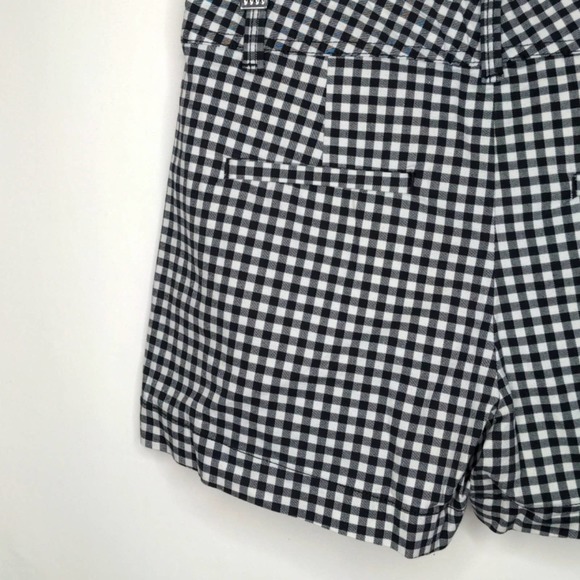 GAP Black & White Checkered City Shorts 3" inseam size 2 - Picture 5 of 12